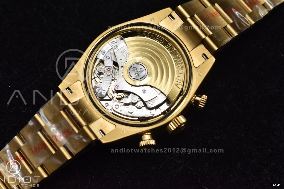 Best Dial YG YG 832 A on Edition YG Youthful Daytona Bracelet Black ADGF 0724